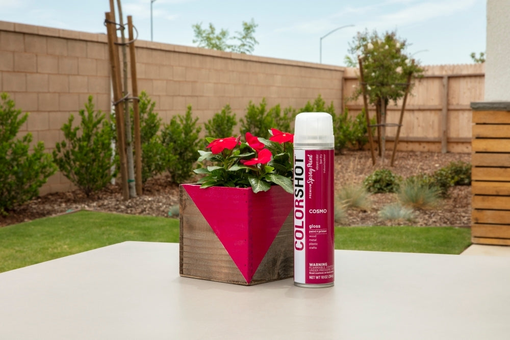 How To Spray Paint Wood with COLORSHOT