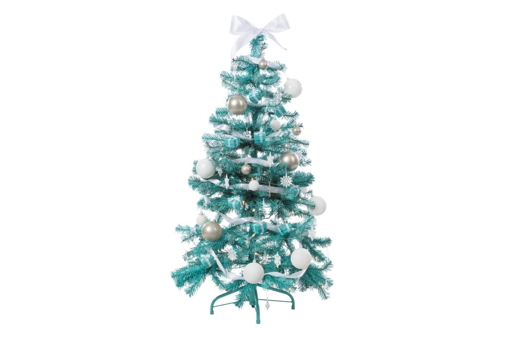 Luxurious Turquoise Christmas Tree