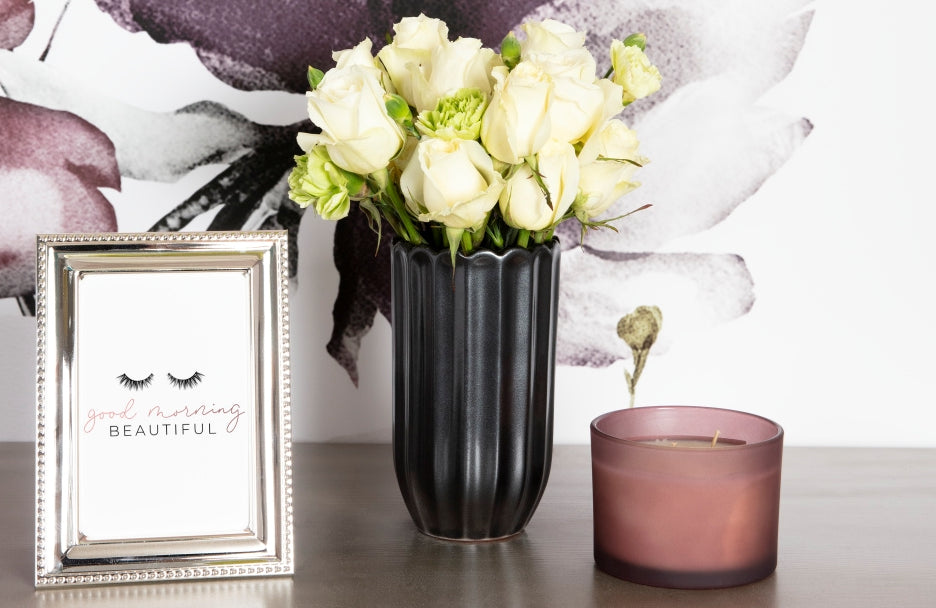 Metallic Painted Vase