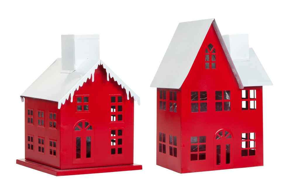 Painted Christmas Cottage