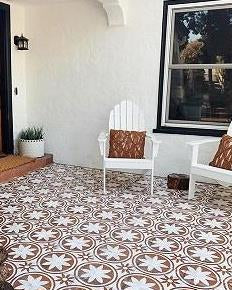 arrows and bow front porch with COLORSHOT