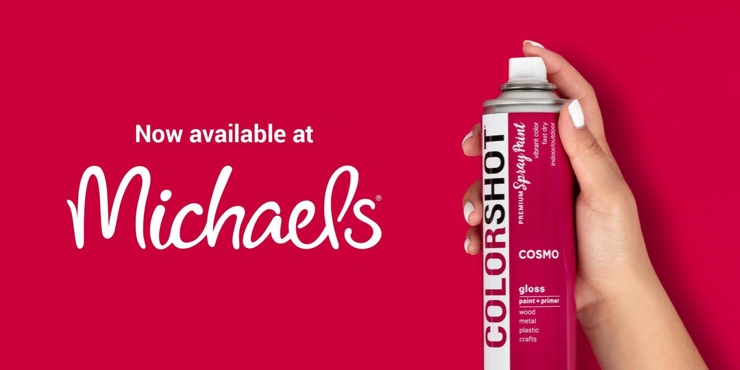 spray paint launched at michaels
