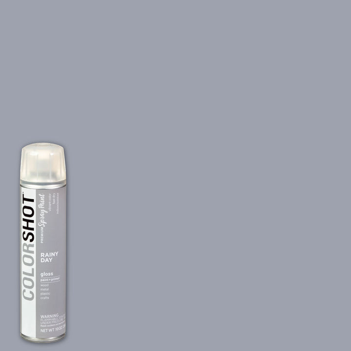 Picture of 48297 COLORSHOT Gloss Spray Paint Rainy Day (Light Gray) 10 oz.