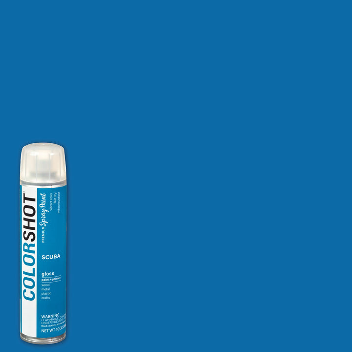 Picture of 48287 COLORSHOT Gloss Spray Paint Scuba (Marine Blue) 10 oz.