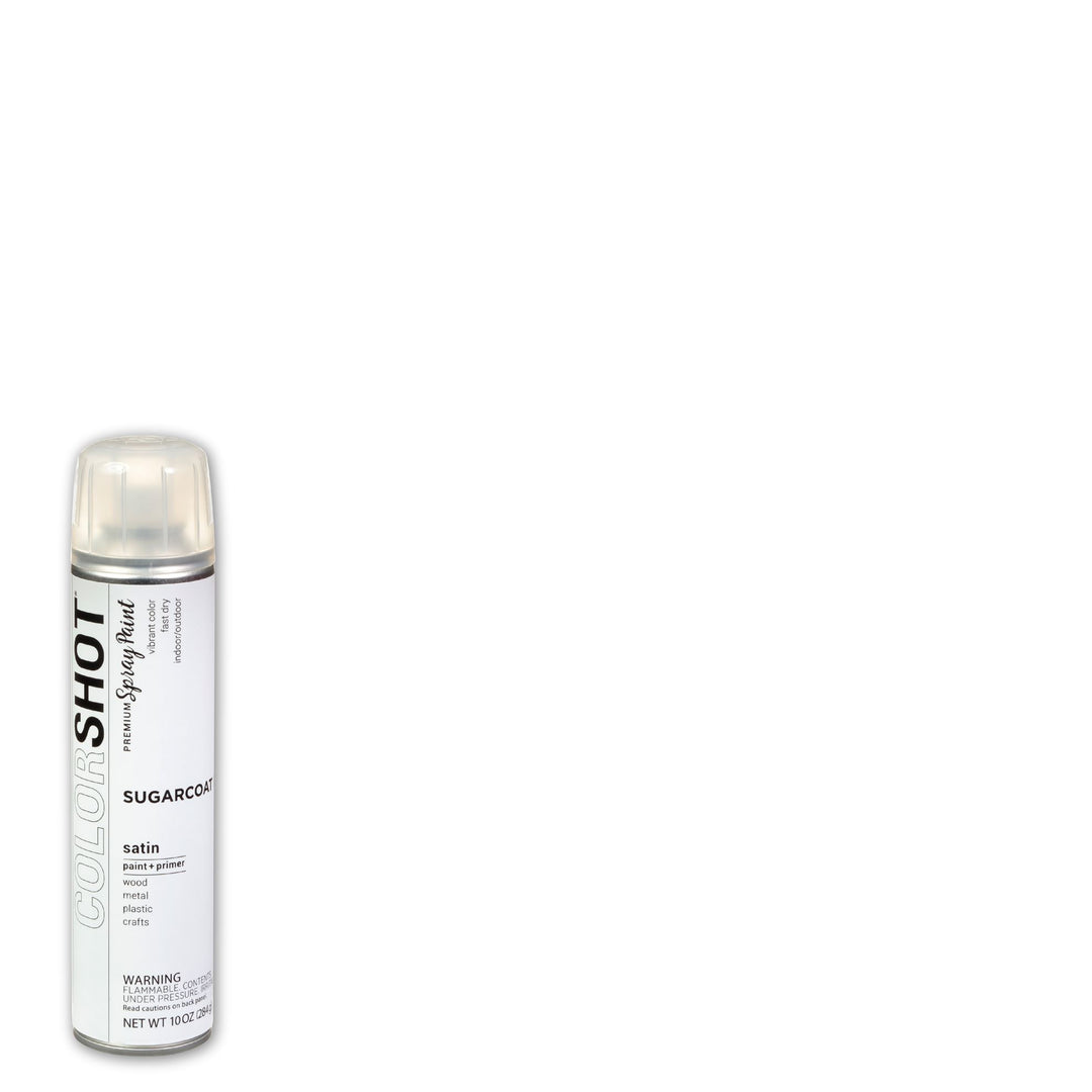 Picture of 48305 COLORSHOT Satin Spray Paint Sugarcoat It (White) 10 oz.