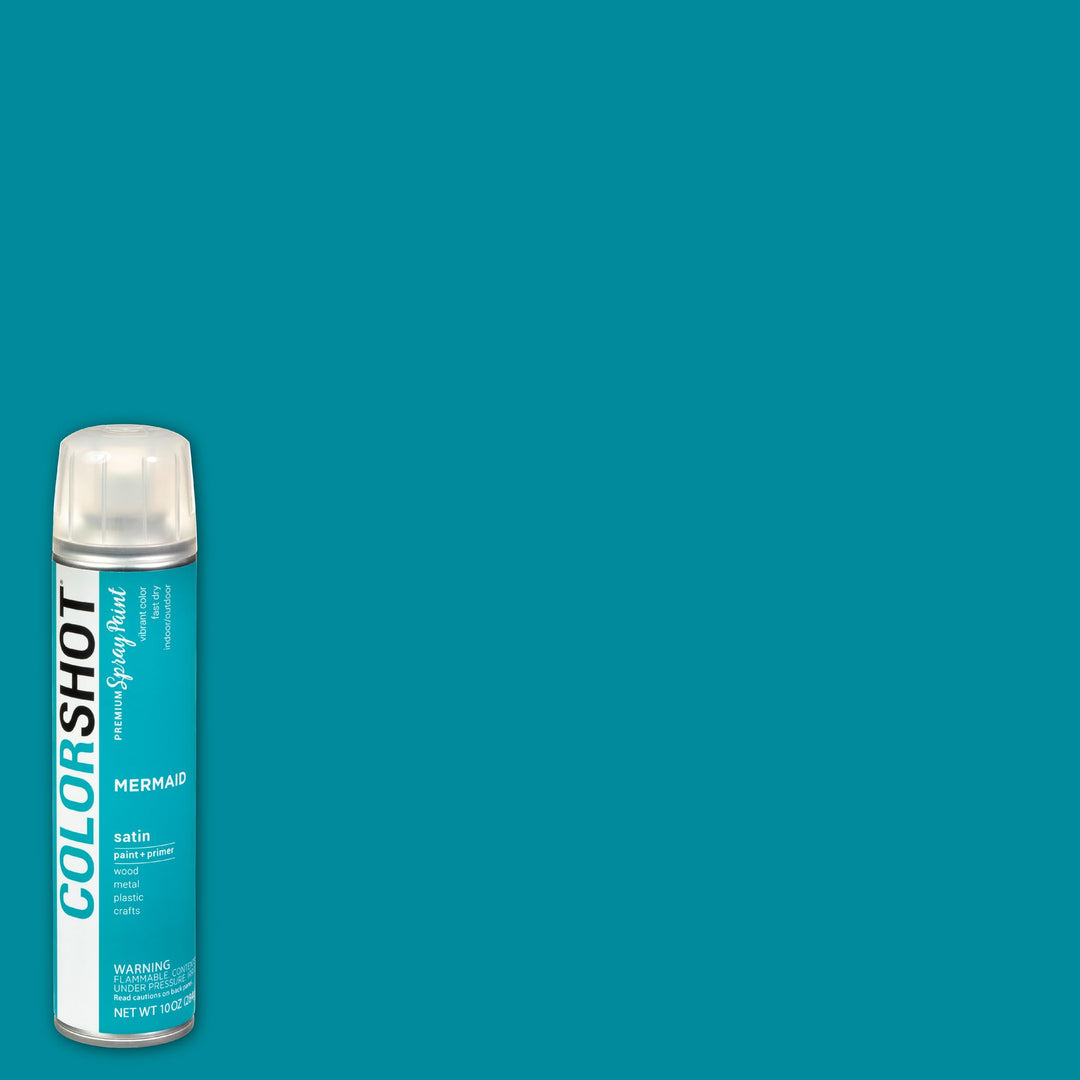Picture of 48286 COLORSHOT Satin Spray Paint Mermaid (Teal) 10 oz.