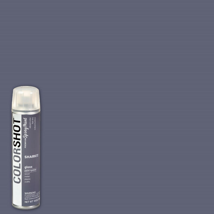 Picture of 48299 COLORSHOT Gloss Spray Paint Shark! (Dark Gray) 10 oz.