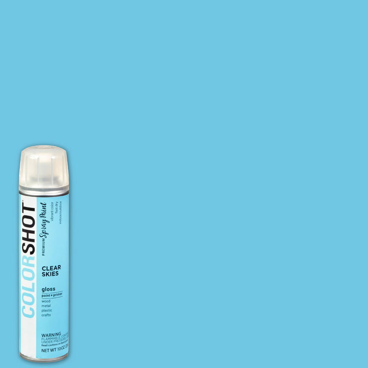 Picture of 48288 COLORSHOT Gloss Spray Paint Clear Skies (Light Blue) 10 oz.