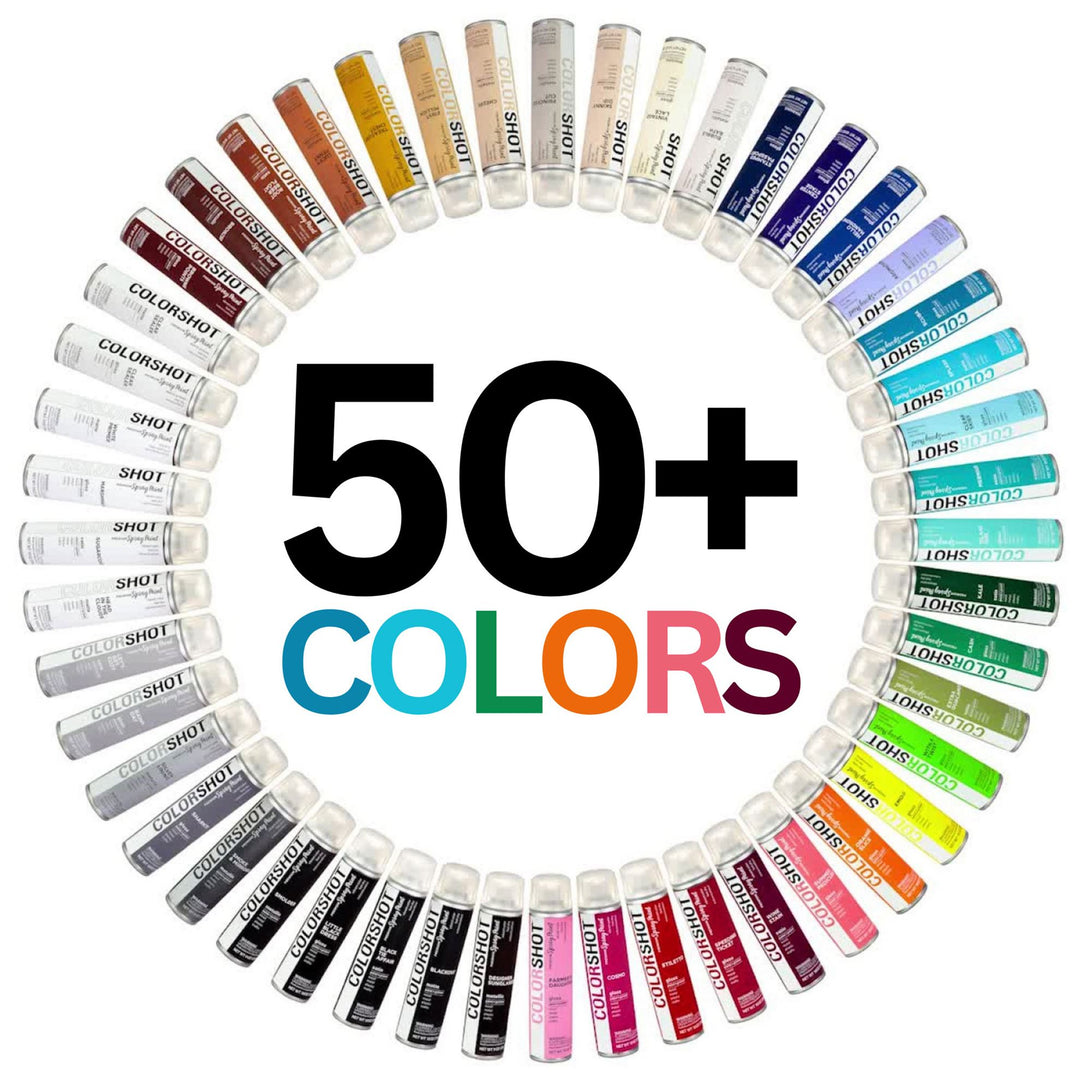 Picture of 48300 COLORSHOT Gloss Spray Paint Little Black Dress (Black) 10 oz.