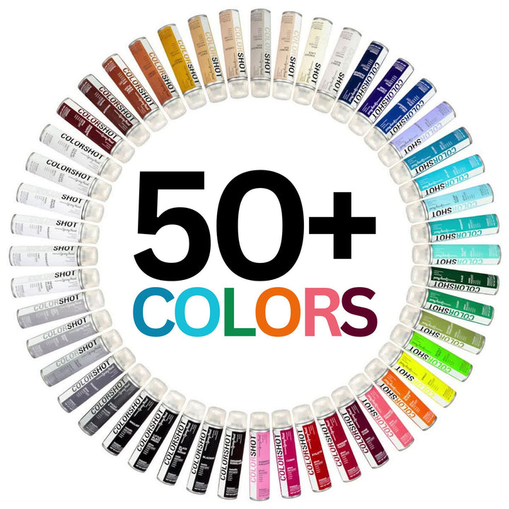 Picture of 48300 COLORSHOT Gloss Spray Paint Little Black Dress (Black) 10 oz.