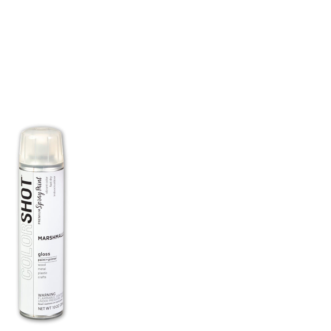 Picture of 48304 COLORSHOT Gloss Spray Paint Marshmallow (White) 10 oz.