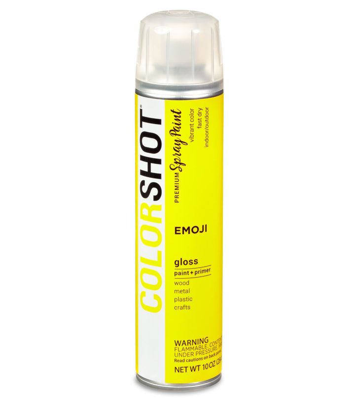 Picture of 48280 COLORSHOT Gloss Spray Paint Emoji (Yellow) 10 oz.