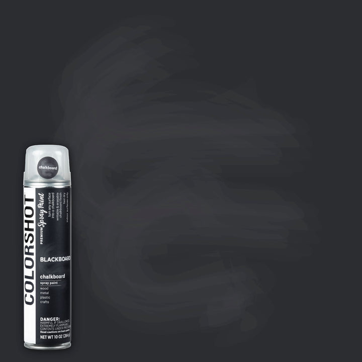 Picture of 47016 COLORSHOT Chalkboard Spray Paint Blackboard (Black) 10 oz.
