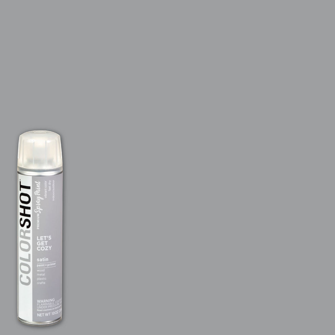 Picture of 48298 COLORSHOT Satin Spray Paint Let's Get Cozy (Light Gray) 10 oz.