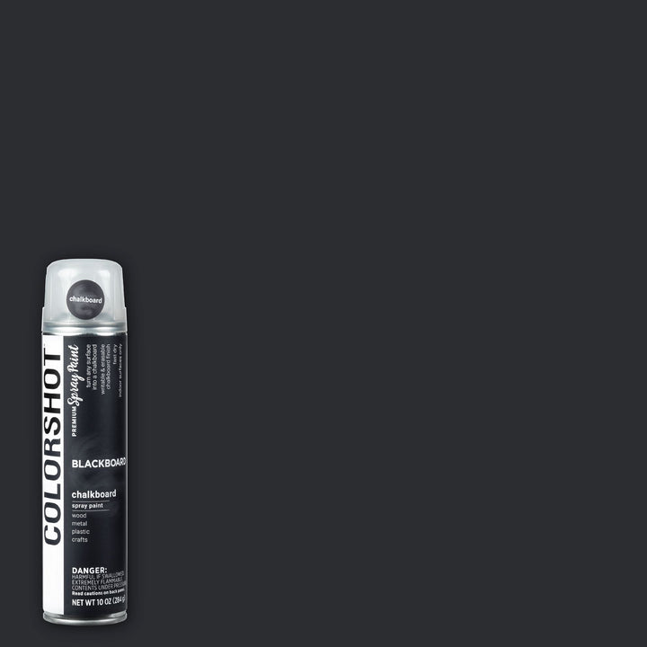 Picture of 48301 COLORSHOT Satin Spray Paint Black Tie Affair (Black) 10 oz.