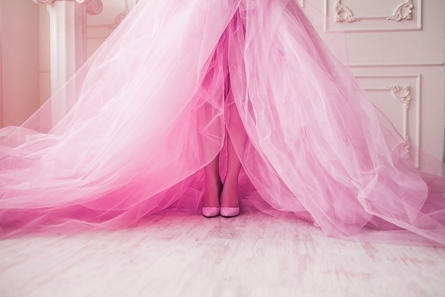 COLORSHOT Farmer's Daughter Pink Tulle. Click to learn more about the color