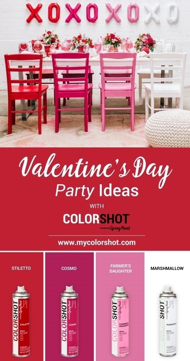 Valentine's Day Party Ideas with COLORSHOT