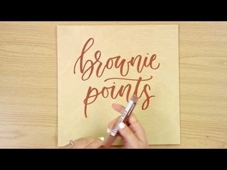Brownie Points COLORSHOT Paint Marker Calligraphy