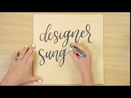 Designer Sunglasses COLORSHOT Calligraphy