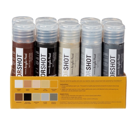 Picture of Premium Acrylic Paint Metallic 10 Pack color