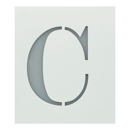 Picture of Premium Monogram Stencils Uppercase Block Alphabet 26 Pack color