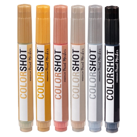 Picture of Premium Paint Markers Metallic 6 Pack color