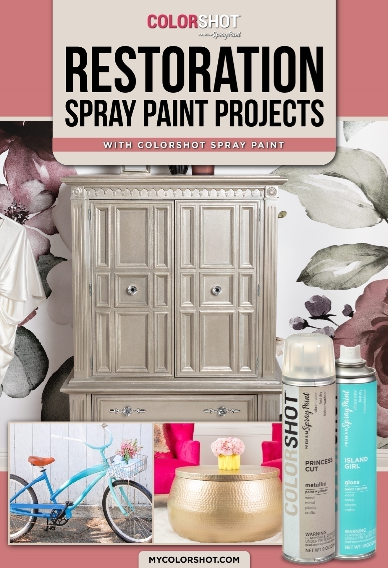 6 Simple Spray Paint Restoration Projects