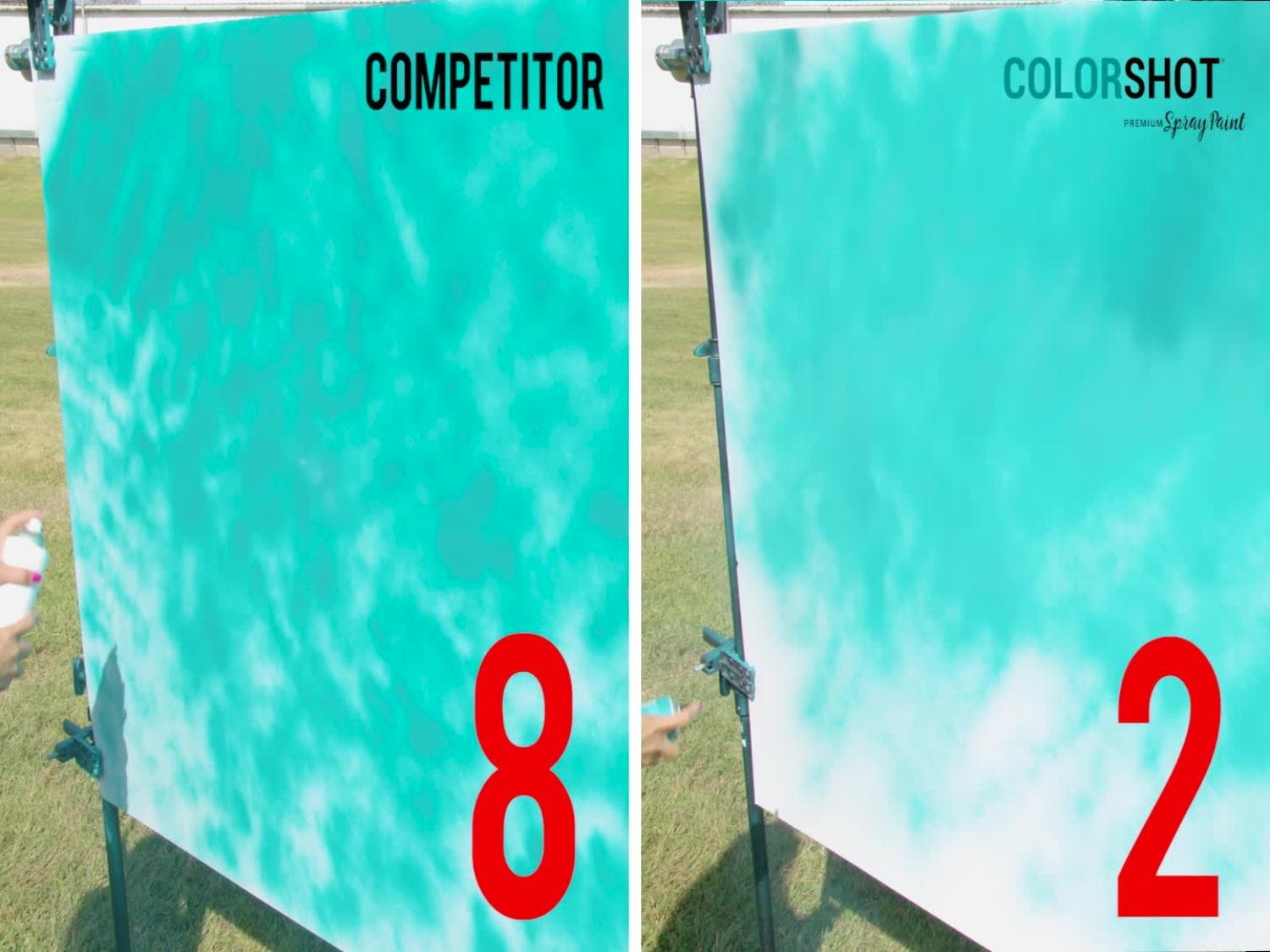 Comparing COLORSHOT with Competitors