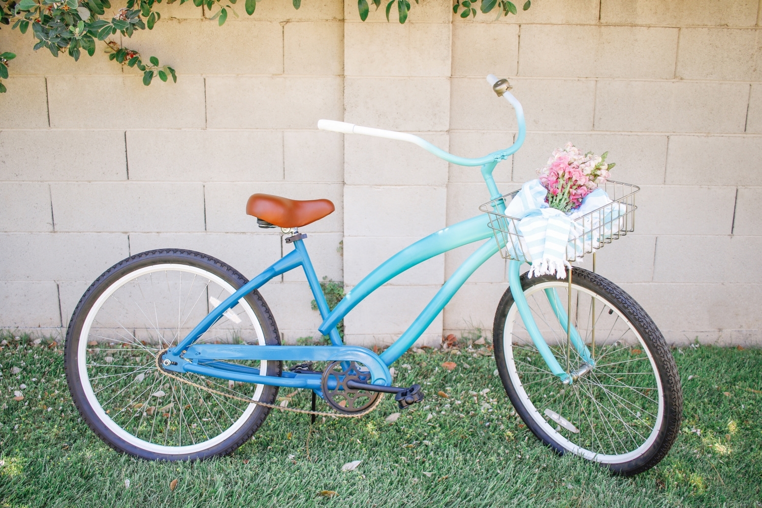 Restored Bike with Ombré Spray Paint