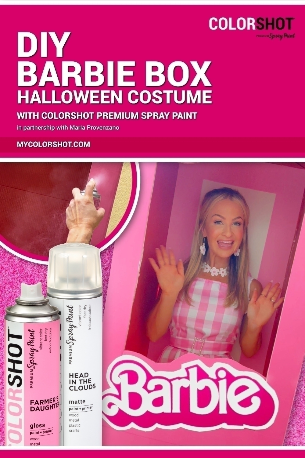 DIY Barbie In A Box Costume — From Scratch with Maria Provenzano