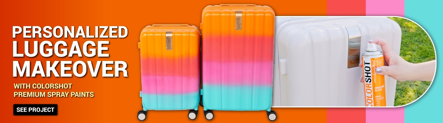 Personalized luggage makeover